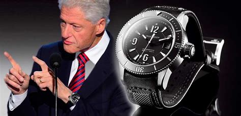 panerai clinton wears|First Watch: U.S. Presidents and Their Timepieces.